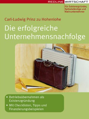 cover image of Die erfolgreiche Unternehmensnachfolge